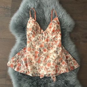 Max Studio Floral Top